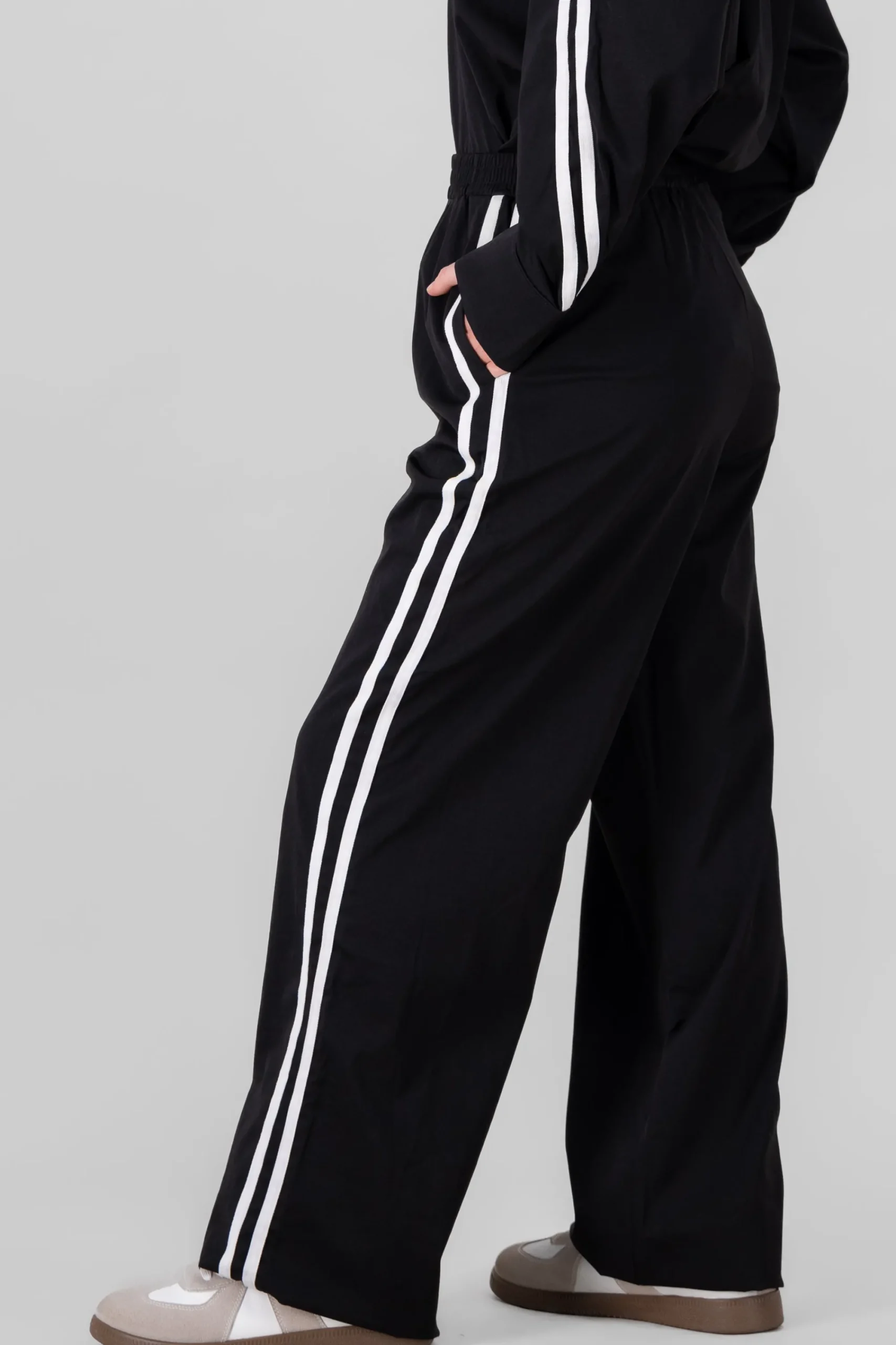 Shasa Striped Detail Pants
