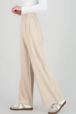Shasa Striped Detail Straight Pants