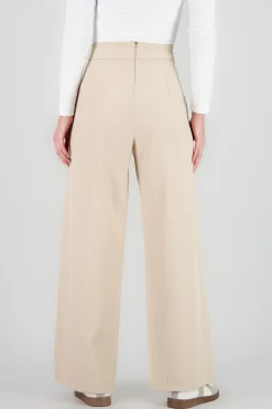 Shasa Striped Detail Straight Pants