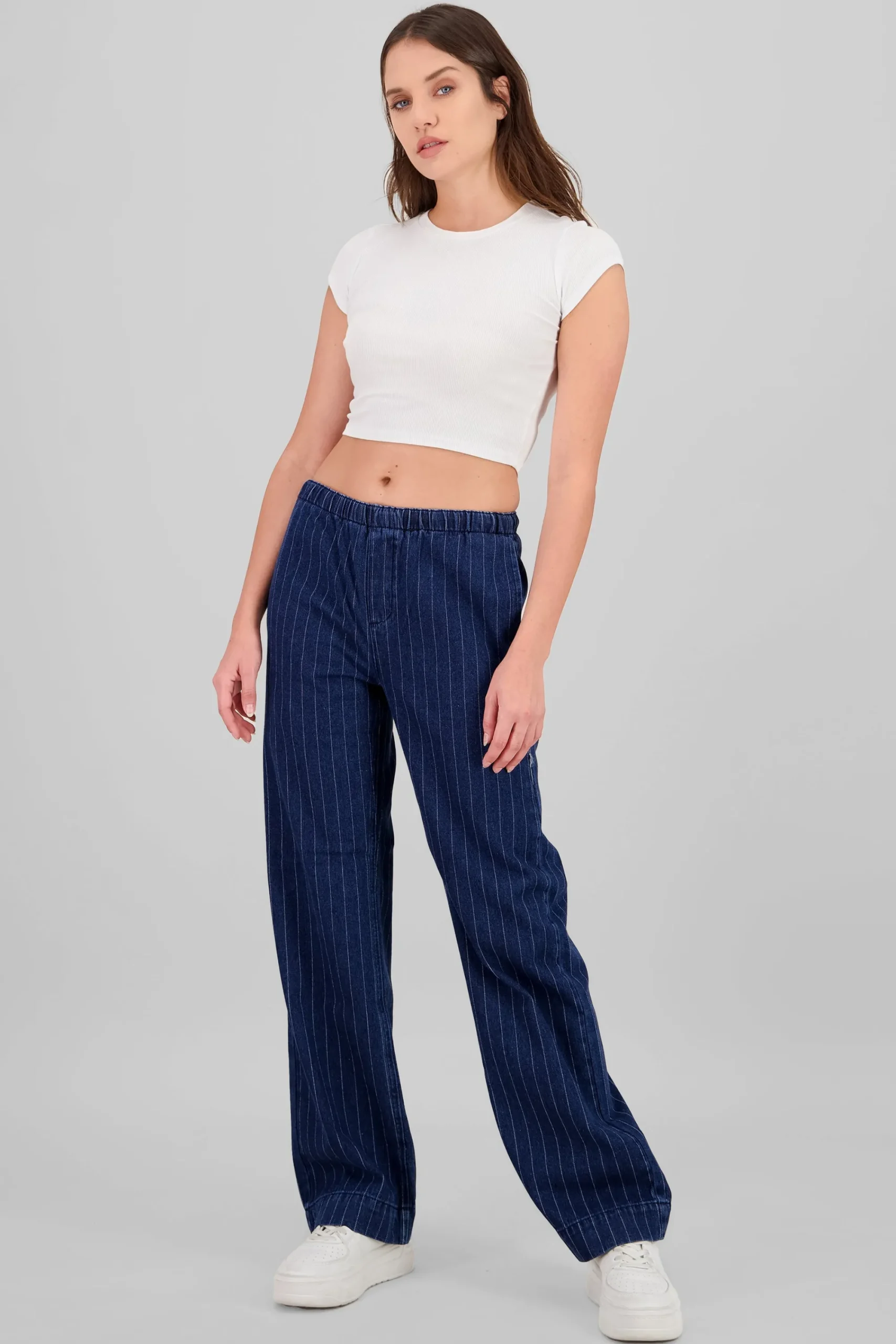 Shasa Striped Flowy Pants