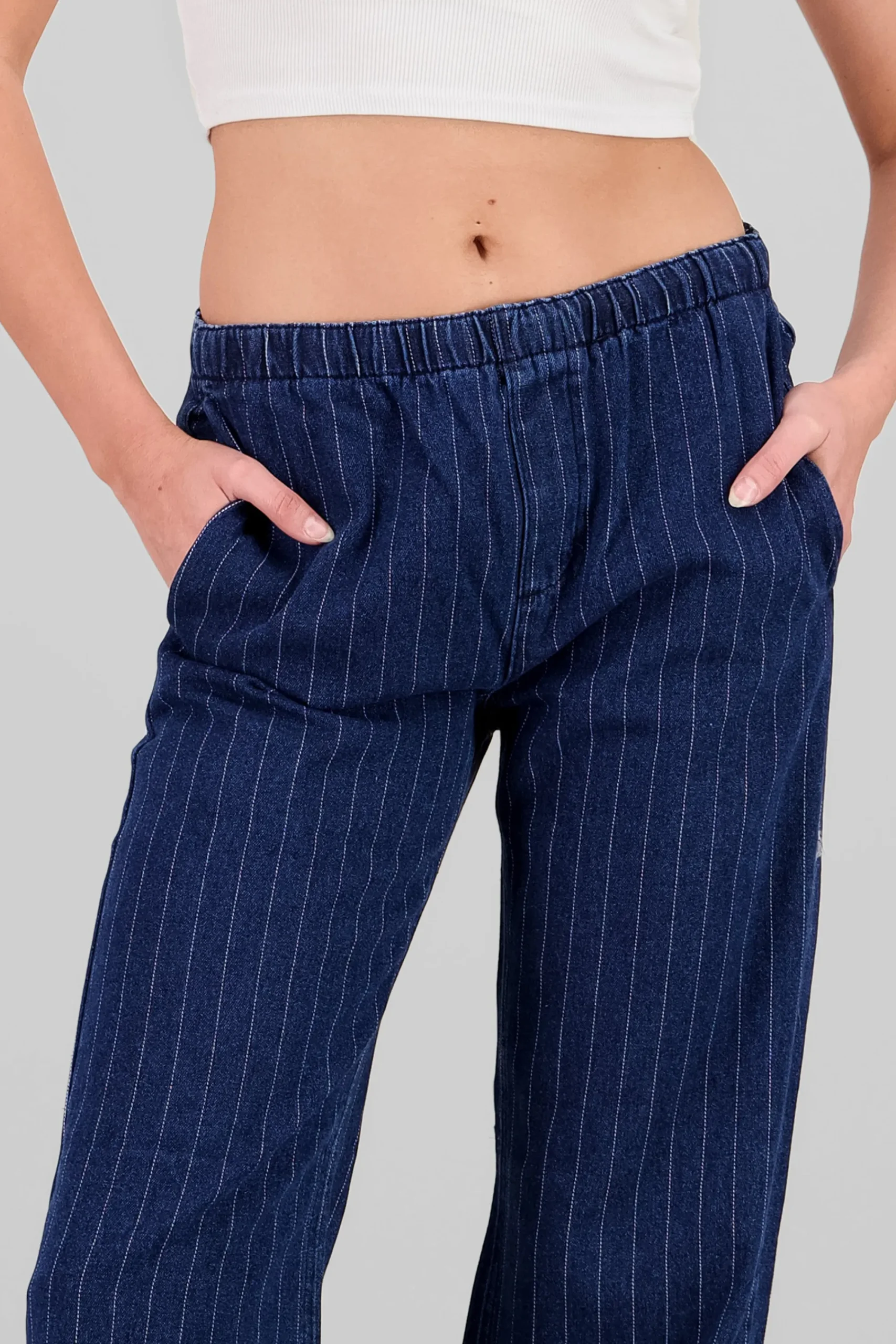 Shasa Striped Flowy Pants