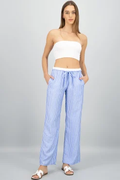Shasa Striped Flowy Pants
