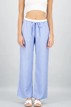 Shasa Striped Flowy Pants