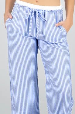 Shasa Striped Flowy Pants