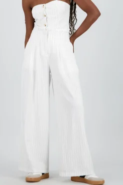Shasa Striped Flowy Pants
