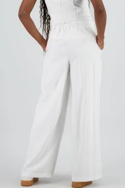 Shasa Striped Flowy Pants
