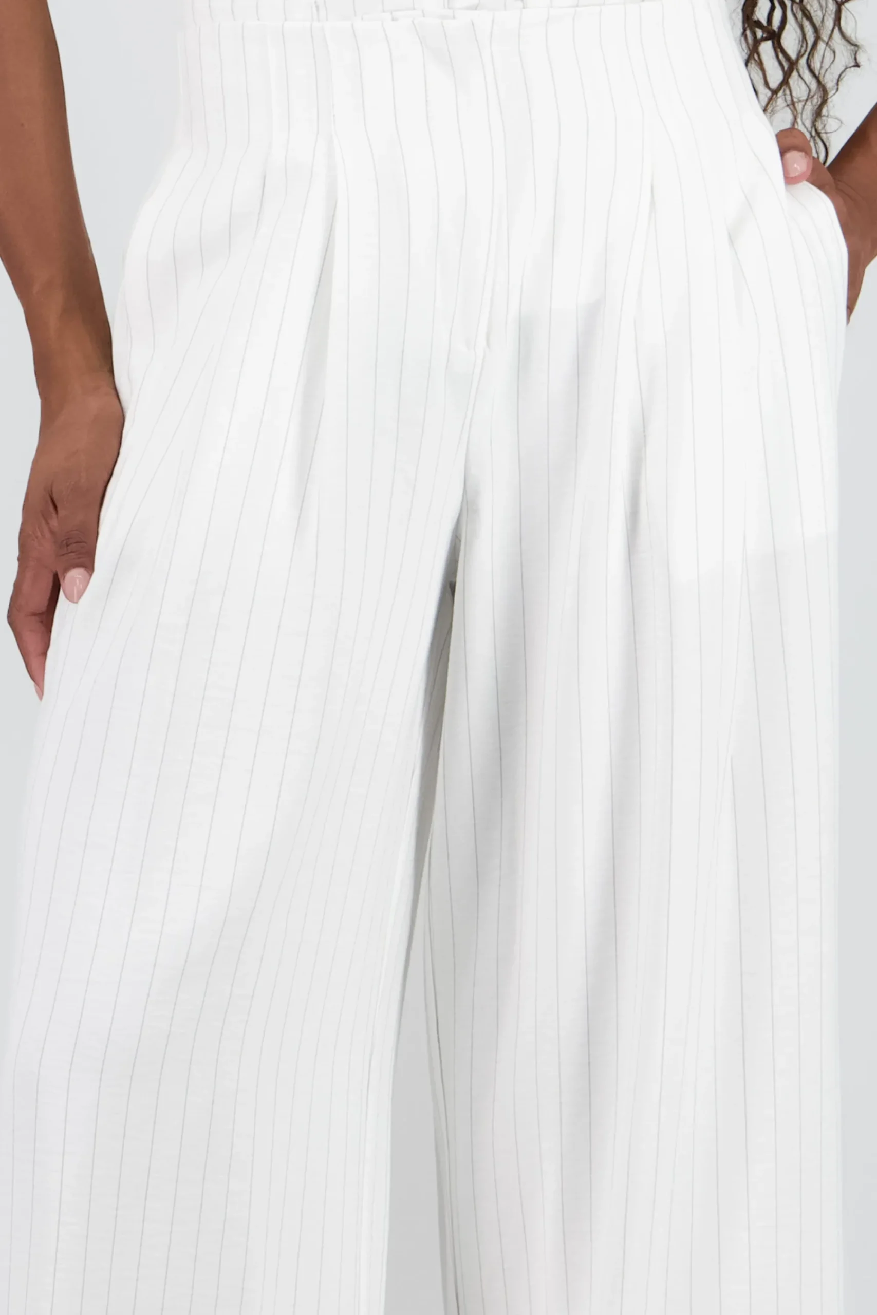 Shasa Striped Flowy Pants