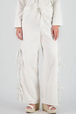 Shasa Striped Flowy Pants