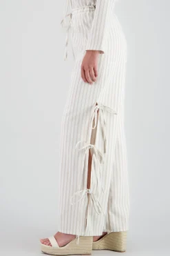 Shasa Striped Flowy Pants