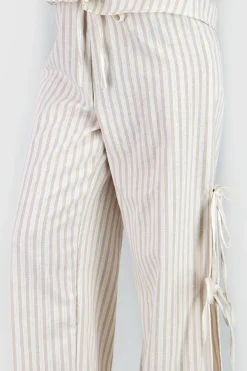 Shasa Striped Flowy Pants