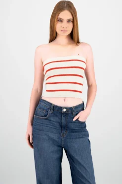 Shasa Striped Knit Top