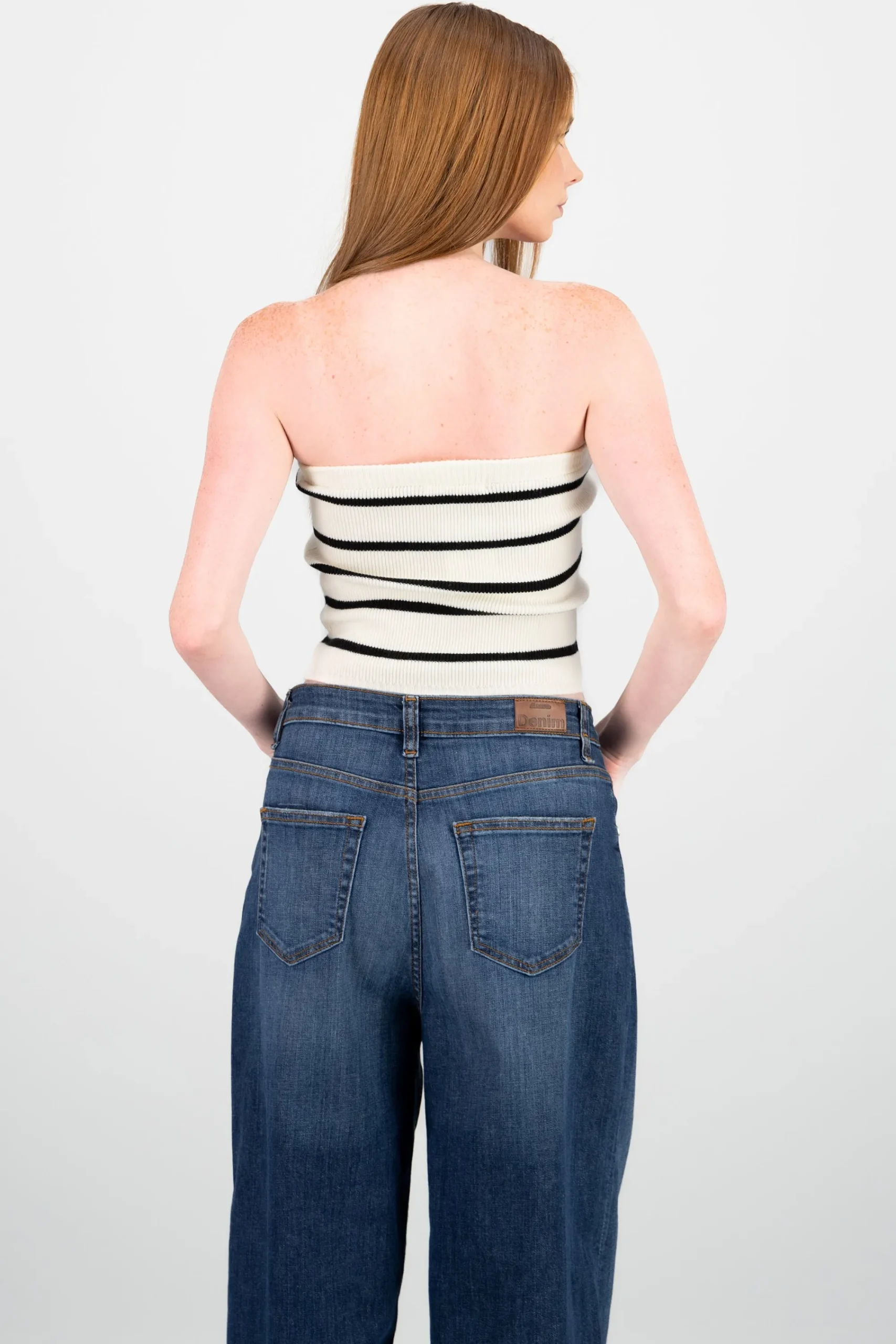 Shasa Striped Knit Top