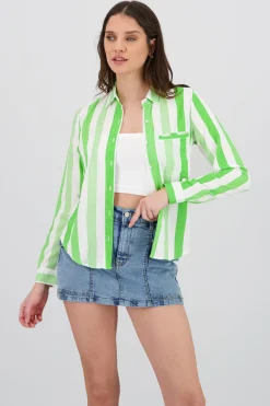 Shasa Striped Long Sleeve Shirt