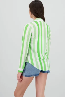 Shasa Striped Long Sleeve Shirt