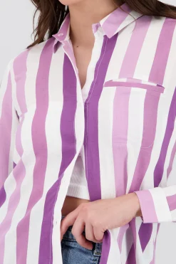 Shasa Striped Long Sleeve Shirt