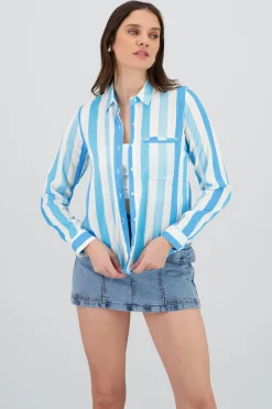Shasa Striped Long Sleeve Shirt