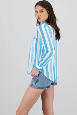 Shasa Striped Long Sleeve Shirt