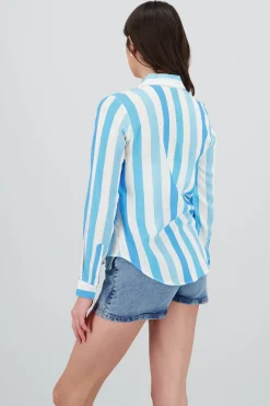 Shasa Striped Long Sleeve Shirt