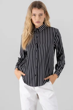 Shasa Striped Long Sleeve Shirt