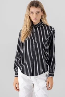 Shasa Striped Long Sleeve Shirt