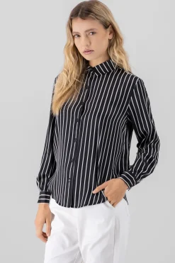 Shasa Striped Long Sleeve Shirt