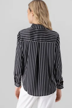 Shasa Striped Long Sleeve Shirt
