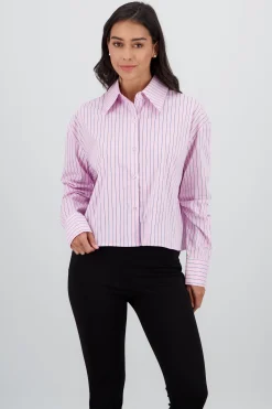 Shasa Striped Long Sleeve Shirt