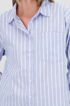 Shasa Striped long sleeve shirt