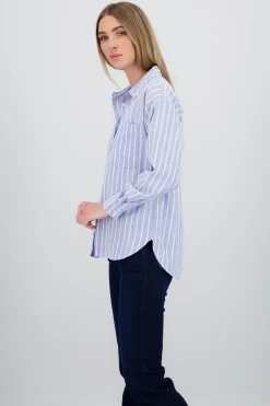 Shasa Striped long sleeve shirt