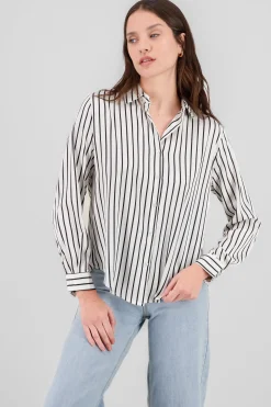 Shasa Striped Long Sleeve Shirt