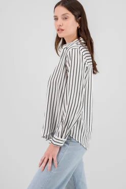 Shasa Striped Long Sleeve Shirt