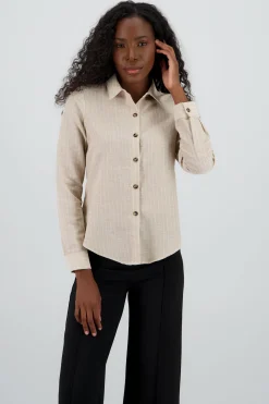 Shasa Striped Long Sleeve Shirt