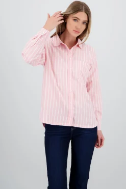 Shasa Striped long sleeve shirt