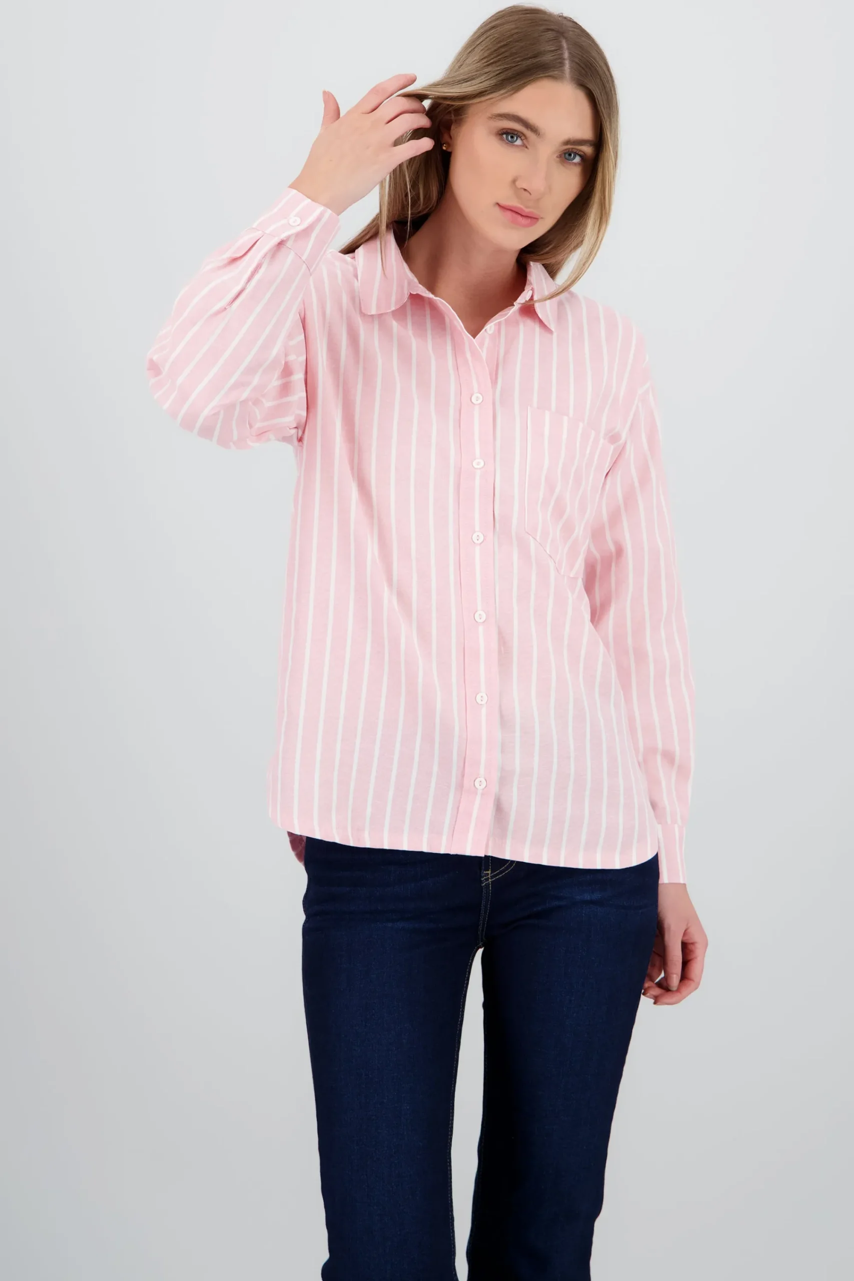 Shasa Striped long sleeve shirt