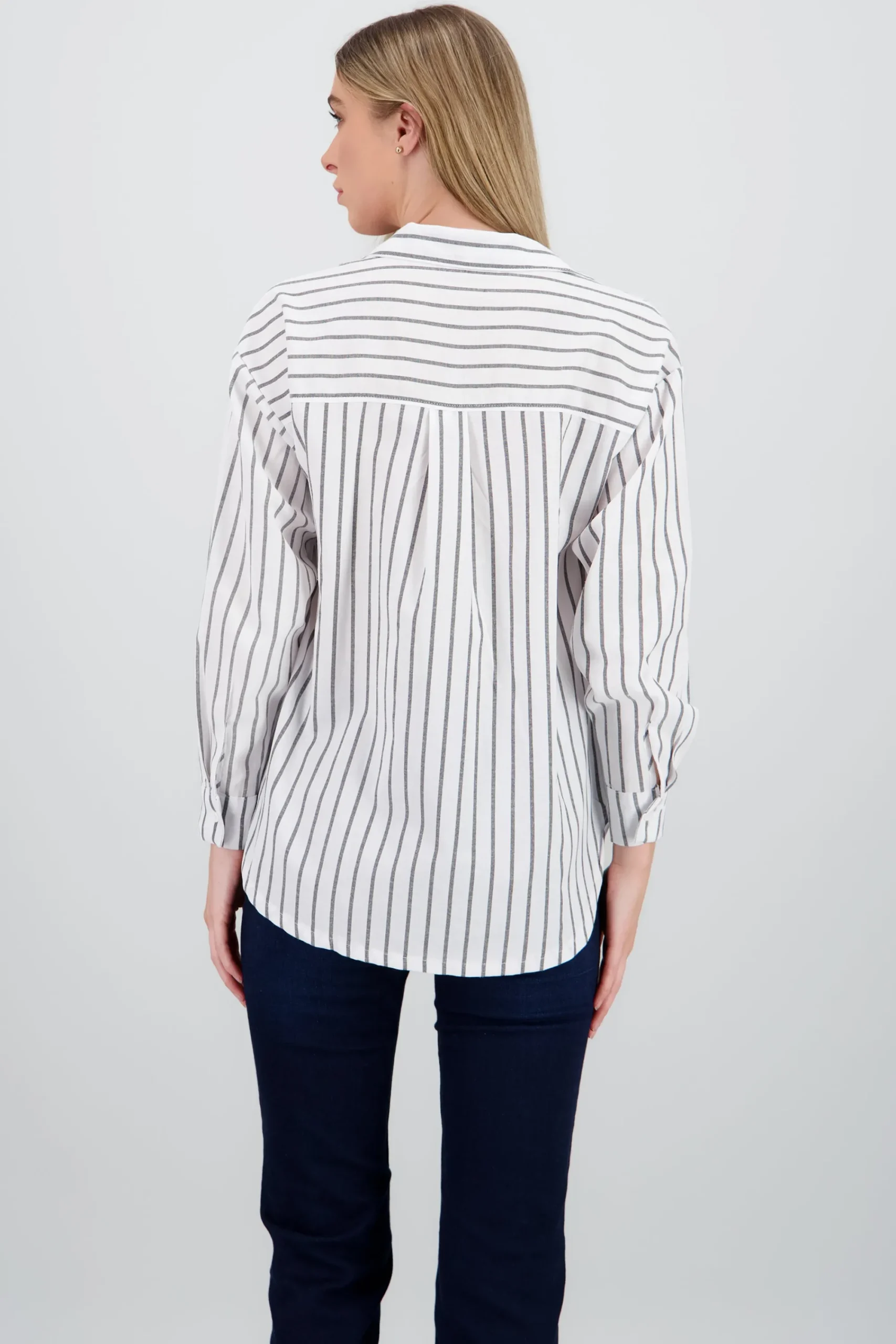 Shasa Striped long sleeve shirt