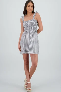 Shasa Striped Mini Dress