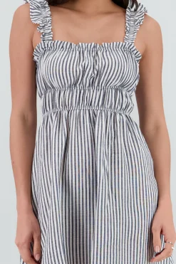 Shasa Striped Mini Dress