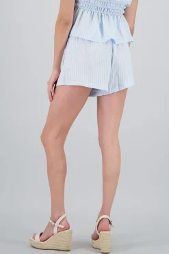 Shasa Striped Mini Short