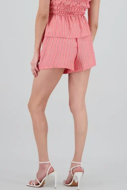 Shasa Striped Mini Short