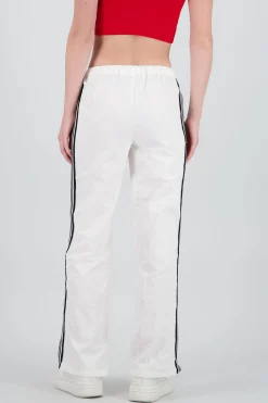 Shasa Striped Nylon Pants