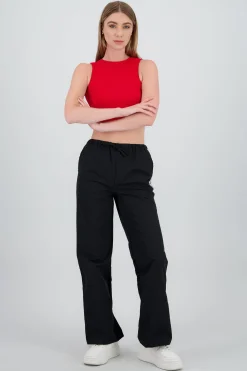 Shasa Striped Nylon Pants