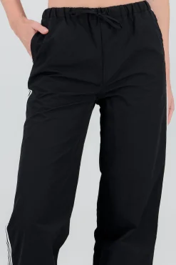 Shasa Striped Nylon Pants
