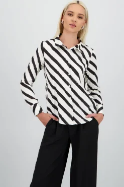 Shasa Striped Oversize Shirt