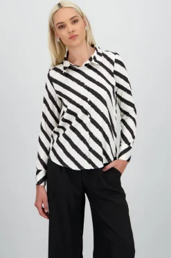 Shasa Striped Oversize Shirt