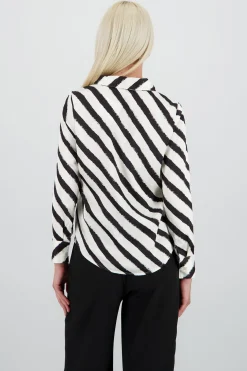 Shasa Striped Oversize Shirt