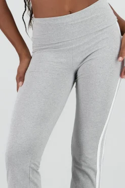 Shasa Striped Pants with Double Waistband