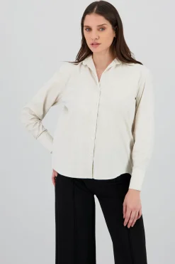 Shasa Striped Print Long Sleeve Shirt