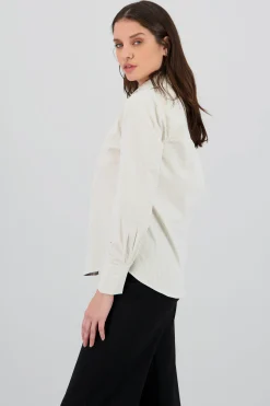 Shasa Striped Print Long Sleeve Shirt