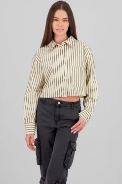 Shasa Striped Short Sleeve Shirt