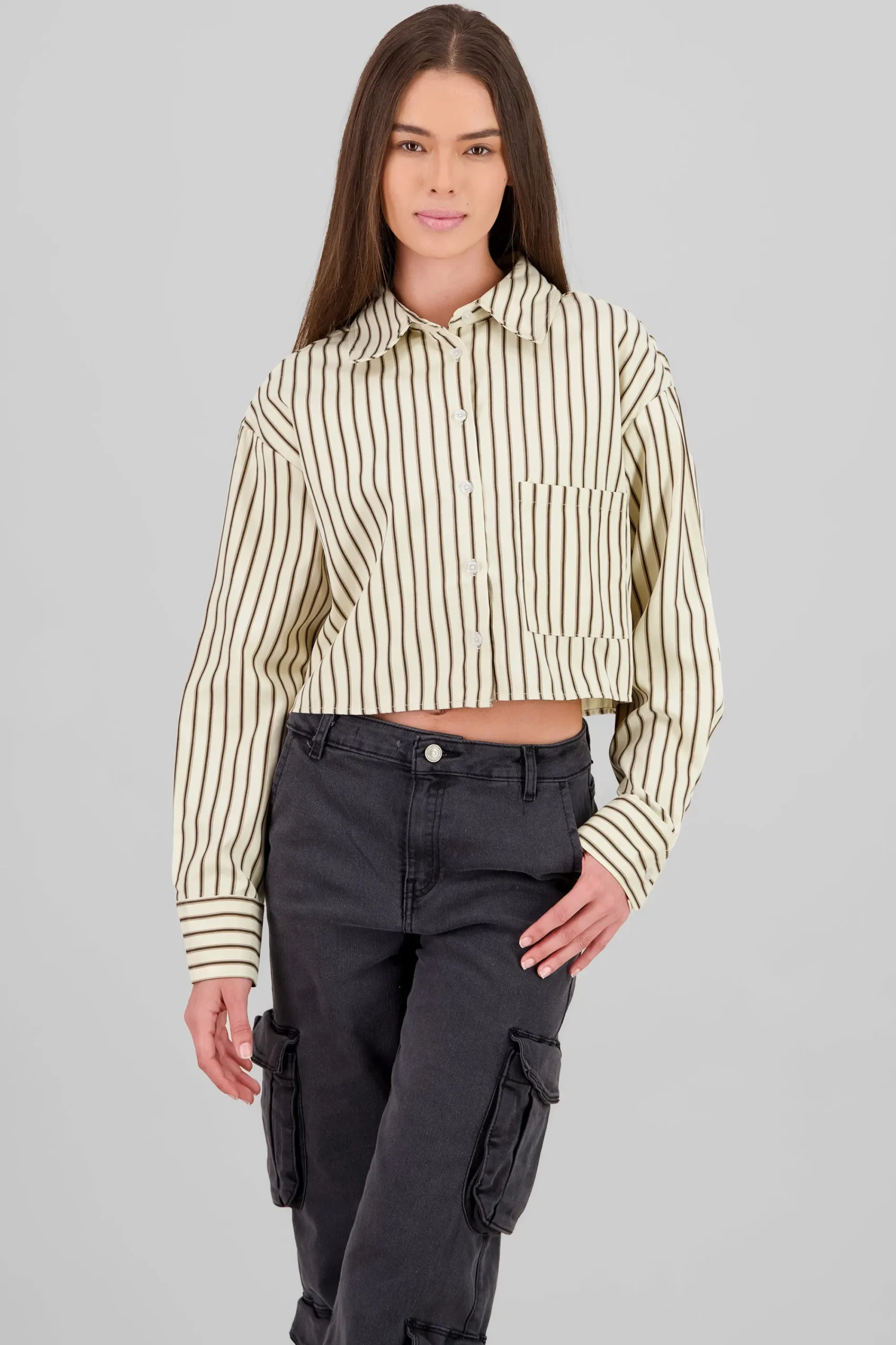 Shasa Striped Short Sleeve Shirt